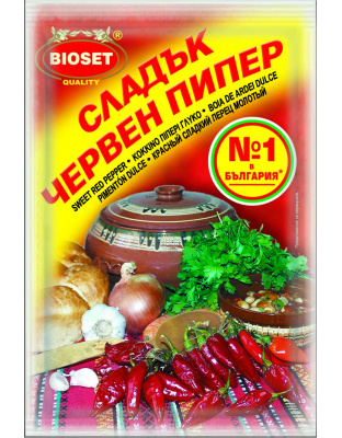 Spice Ground Red Pepper Sweet 40g Bioset