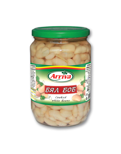 White Beans in Jar 680g Arriva