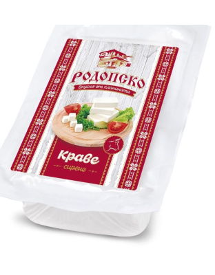 White Brined Cheese from Cow's Milk 400g Rodopsko