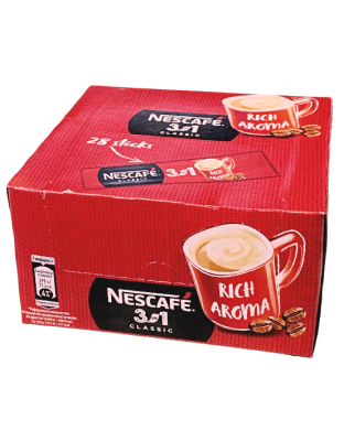 Nescafe Coffee Classic 1 box 3 in 1 24x15.5g