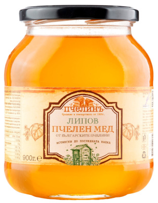 Honey Bee Linden 900g Pchelin