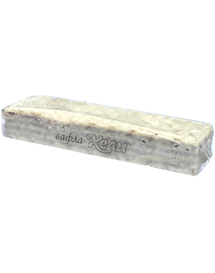 Wafer Retro Heli with Halva and White Glaze 65g BG Line