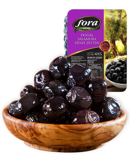 Gemlik Black Olives 500g Fora