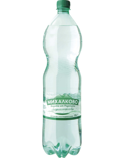 Naturally Carbonated Mineral Water 1 box 6pcs x 1.5L Mihalkovo
