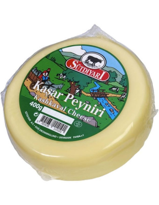 Kashkaval Turkish Yellow Cheese Cow’s Milk 400g SUTDIYARI