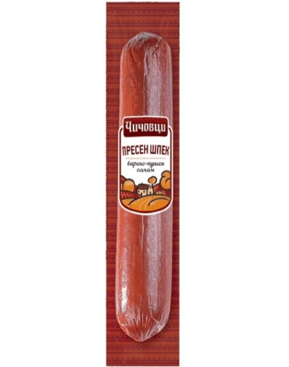 Salami Fresh Shpek Larded 330g Chichovtsi