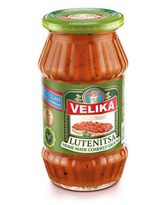Lutenitsa Velika Home Made Coarsely Ground 520g Deroni