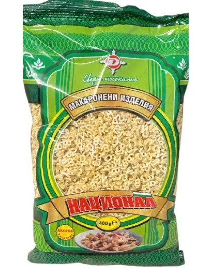 Pasta Alphabeta Letters 400g National
