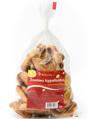 Golden Cookies with Lemon Peel 230g Medovina