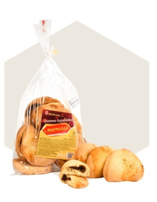 Golden Cookies with Marmalade 250g Medovina
