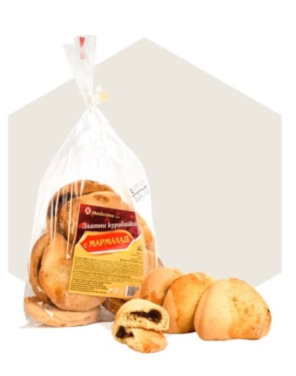 Golden Cookies with Marmalade 250g Medovina
