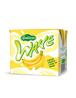 Wave Milk Drink Banana 500ml Fibela