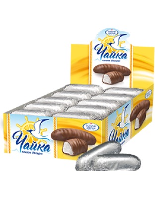 Chocolate Dessert Chaika 1 box 50x18g Zaharni Zavodi