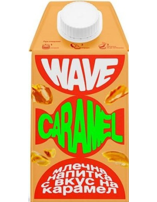 Wave Caramel Milk Drink 500ml Fibela