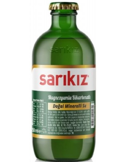 Sarikiz Natural Mineral Water 250ml Glass
