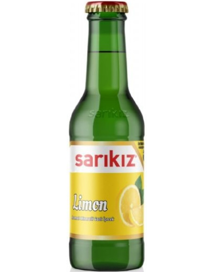 Sarikiz Lemon Mineral Water 200ml Glass