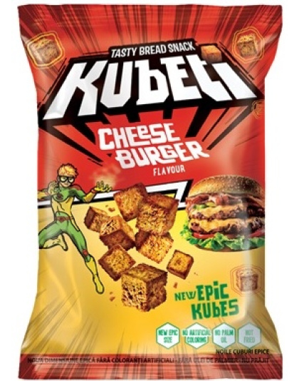 Kubeti Cheeseburger Bread Cubes 35g