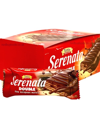 Wafer Serenata Double 48g Tottis