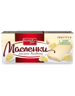 Butter biscuits 140g Sweet Plus