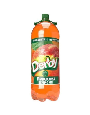 Sparkling Soft Drink Peach and Apricot Flavour 3L Derby
