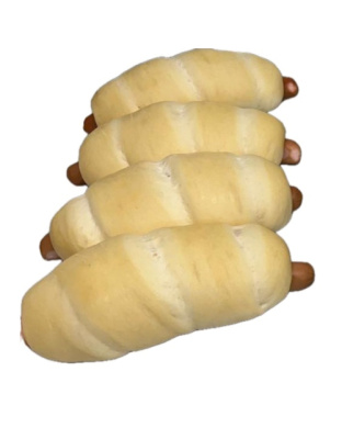 Hot Dog Pastry with Frankfurter 190g Bolyarski