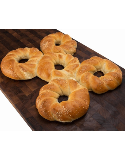 Gevrek Bolyarski Cheese &amp; Sesame Ring Pastry 170g