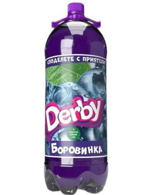 Sparkling Soft Drink Blueberry Flavour 3L Derby