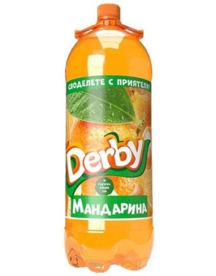 Sparkling Soft Drink Mandarin Flavour 3L Derby