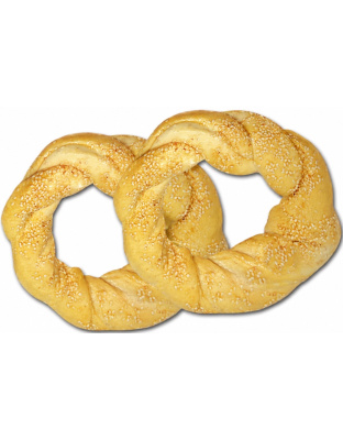 Gevrek Bolyarski Cheese &amp; Sesame Ring Pastry 170g