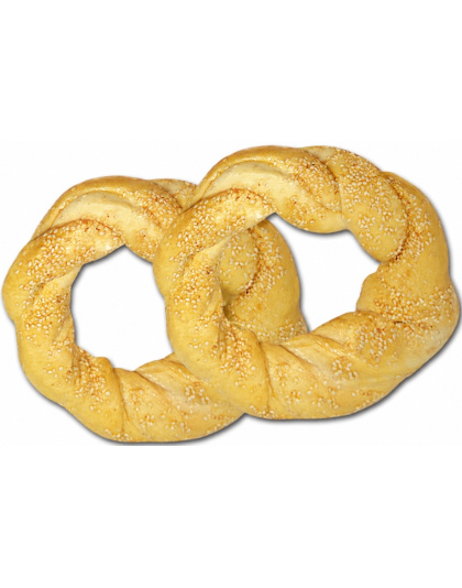 Gevrek Bolyarski Cheese &amp; Sesame Ring Pastry 170g