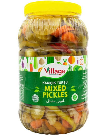 Turshiya Mixed Pickles Turkish Tursu 2800g Village